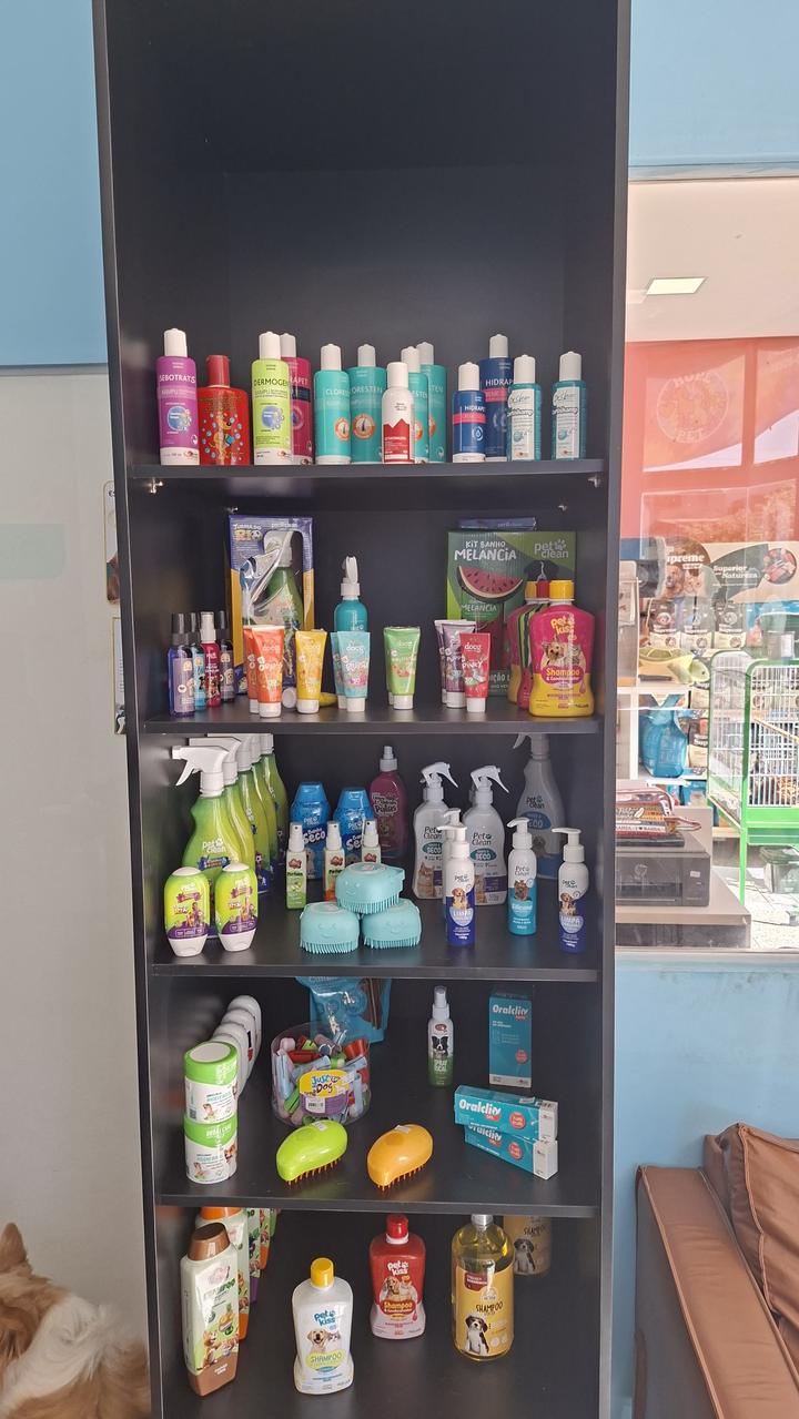 Shampoos e produtos de higiene